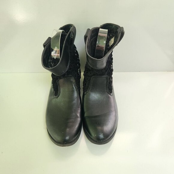 Journey Collection Kassi Western Bootie Black Size 11 - Picture 4 of 10